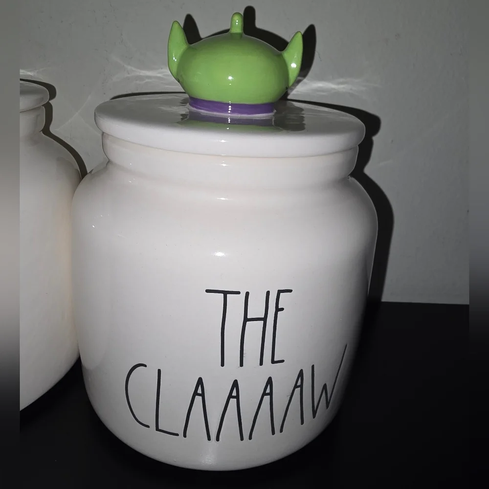 Rae Dunn Disney Pixar Toy Story THE CLAAAAW Jar Canister - Picture 3 of 7
